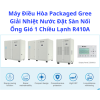 Máy Điều Hòa Packaged Gree Giải Nhiệt Nước Đặt Sàn Nối Ống Gió 1 Chiều Lạnh R410A